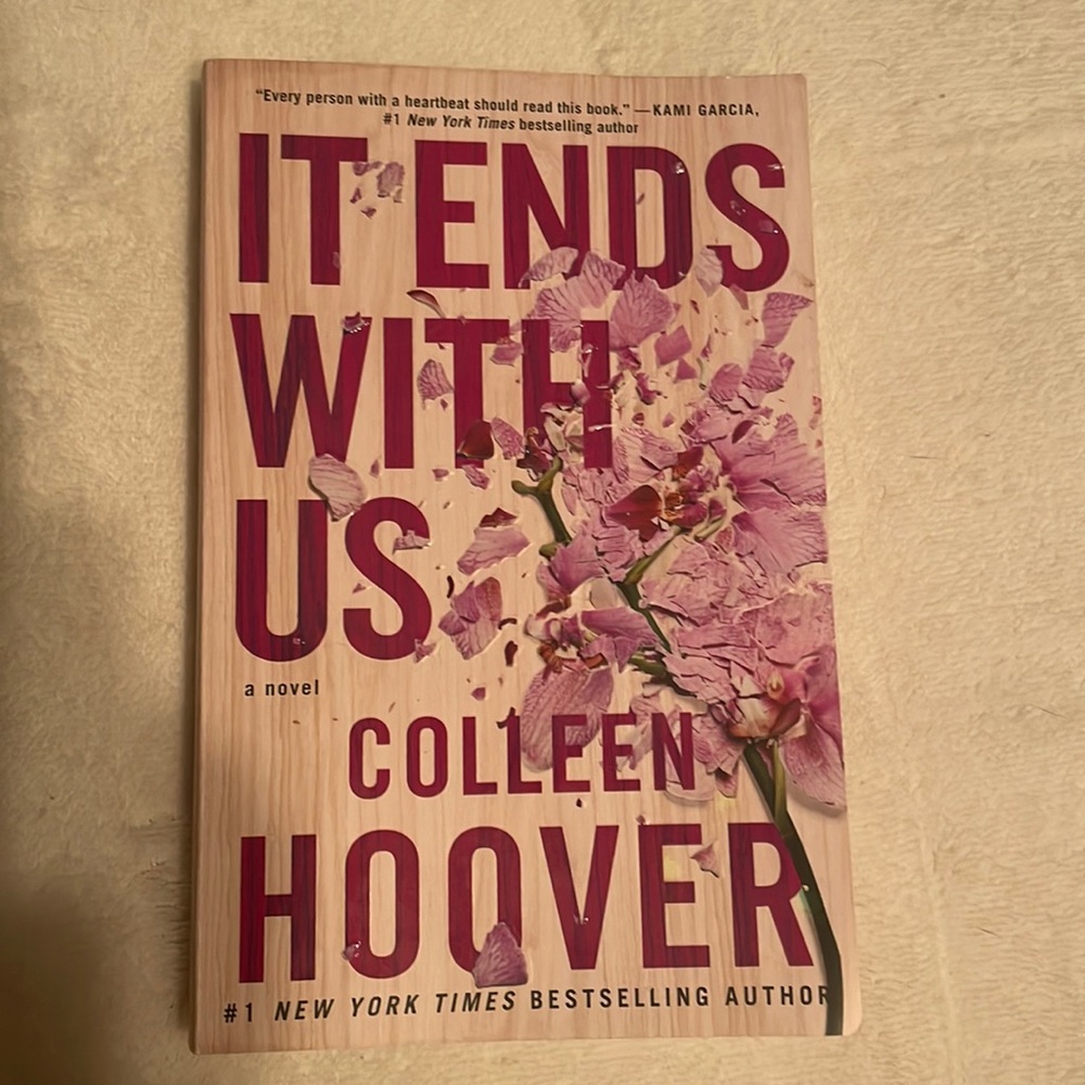 Colleen Hoover. It ends with us